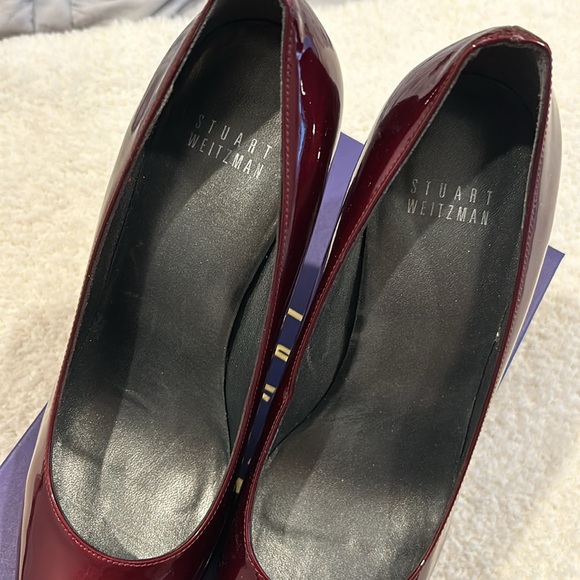 Stuart weitzman, 8.5, PLATSWOON, tinto quasar - Picture 4 of 5